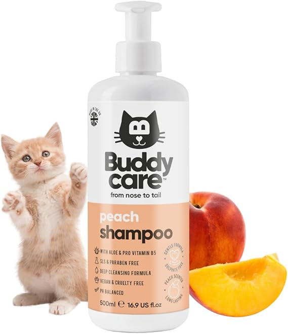 Buddycare Peach Cat Shampoo