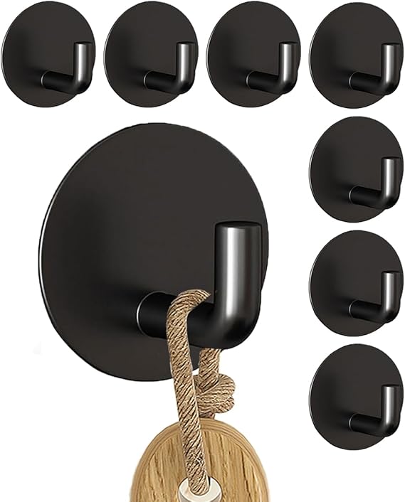 YLITREUS™ 8-Pack Ultra-Grip Wall Hooks