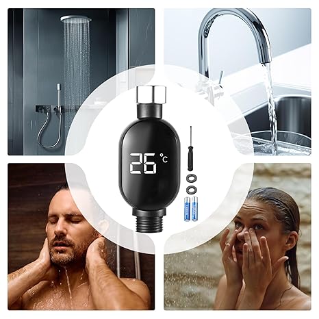 Xummpxuk™ LED Shower Temperature Display