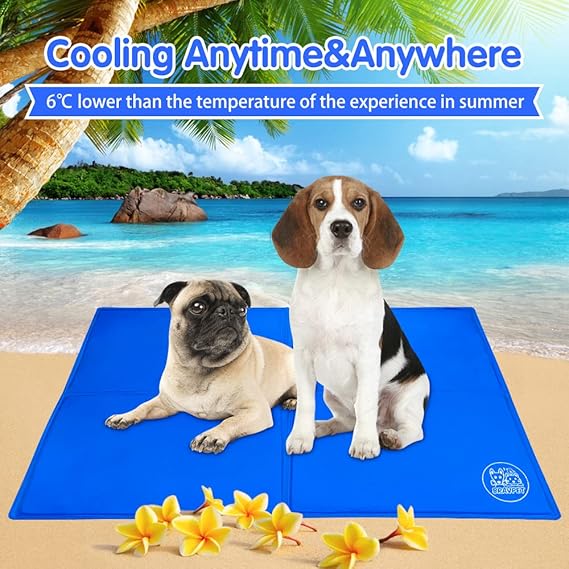Bravpet Self-Cooling Pet Mat for Cats & Dogs