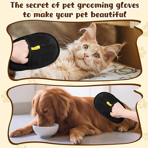 Pet Grooming Gloves