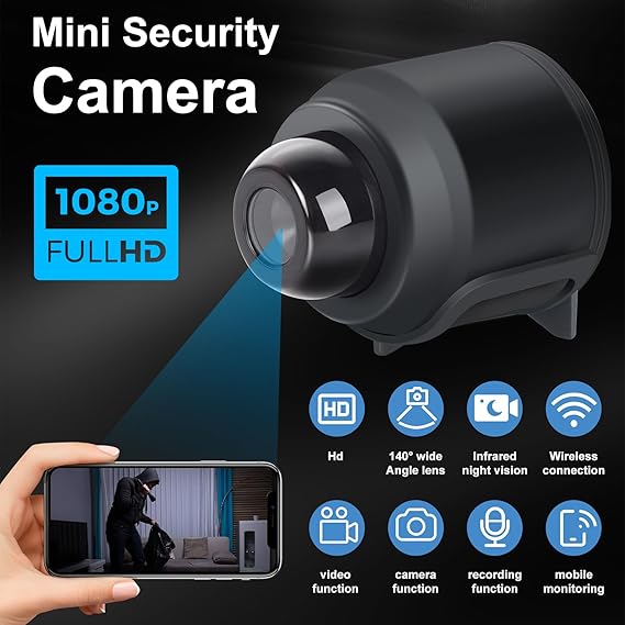 Mini 1080P HD Wireless Security Camera