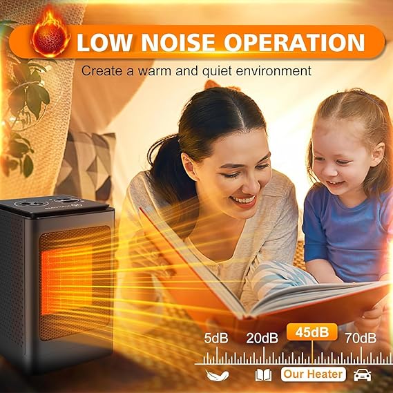 Space Heater PTC Electric 1500W