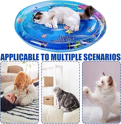 Pet Water Play Mat for Cats & Dogs