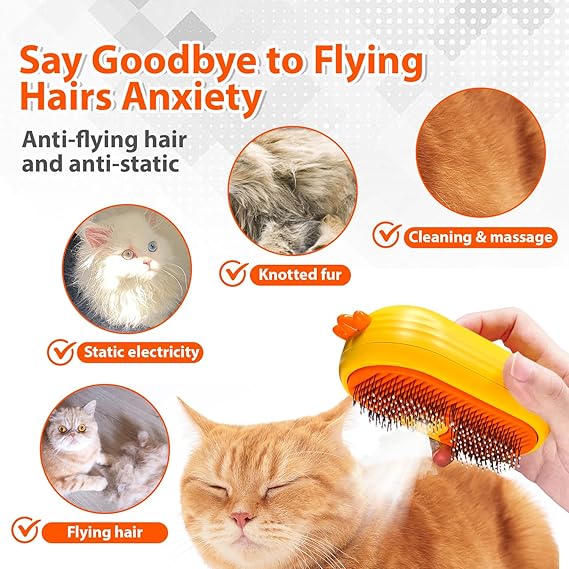 Cat Steam Brush