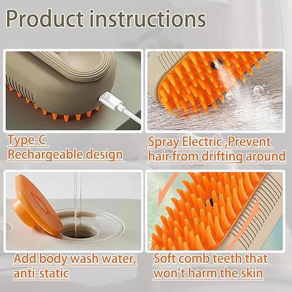 Cloud Care Self-Cleaning Brush