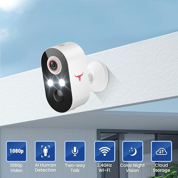 1080P Outdoor Wireless Security Cam