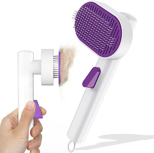 Sebtle Self-Cleaning Cat & Dog Brush