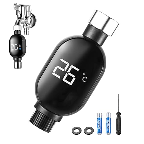 Xummpxuk™ LED Shower Temperature Display