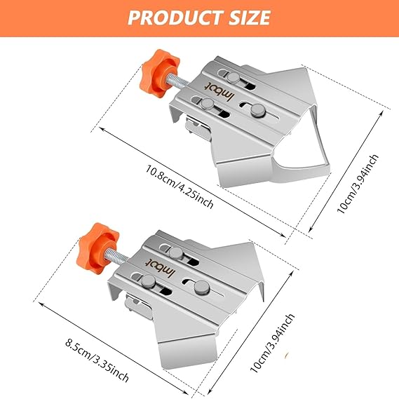 Quick Right Angle Stainless Steel Corner Clamps