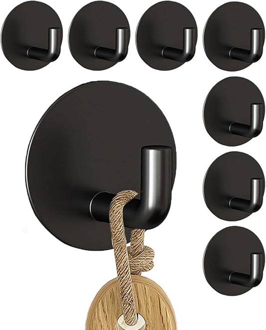 YLITREUS™ 8-Pack Ultra-Grip Wall Hooks