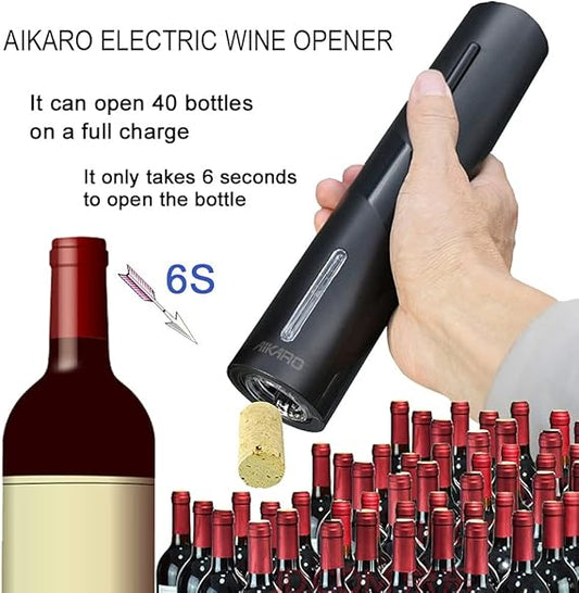 AIKARO Automatic Electric Wine Bottle Opener