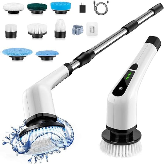Bomves Cordless Electric Spin Scrubber