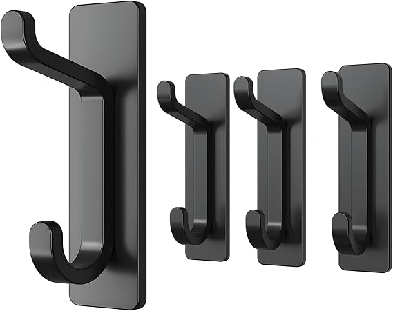 UltraHold™ 4-Pack Heavy Duty Self-Adhesive Hooks