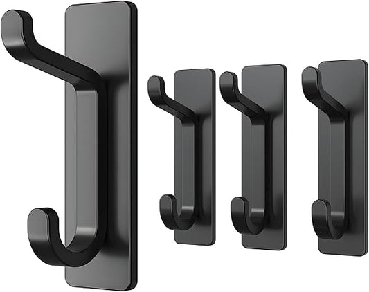UltraHold™ 4-Pack Heavy Duty Self-Adhesive Hooks