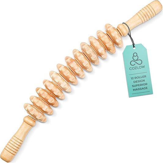 Cozlow Wooden Massage Roller