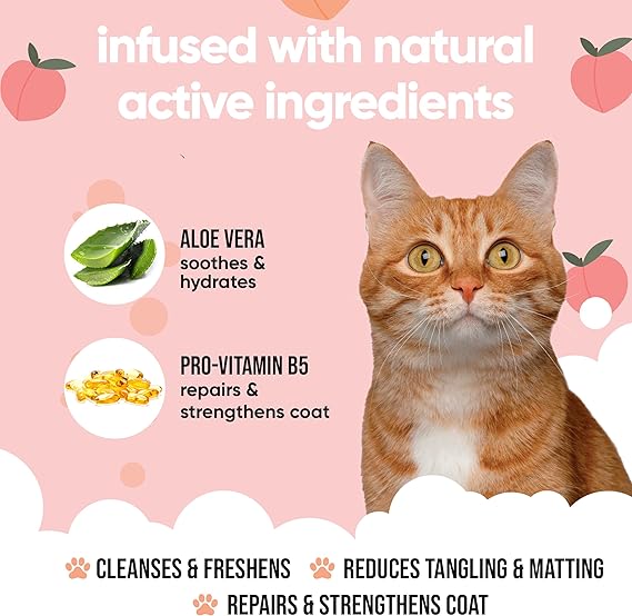Buddycare Peach Cat Shampoo