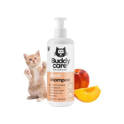 Buddycare Peach Cat Shampoo